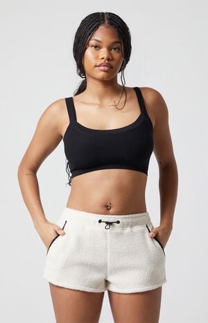 Active Ski Fleece Aspen Sherpa Sweat Shorts image number 3