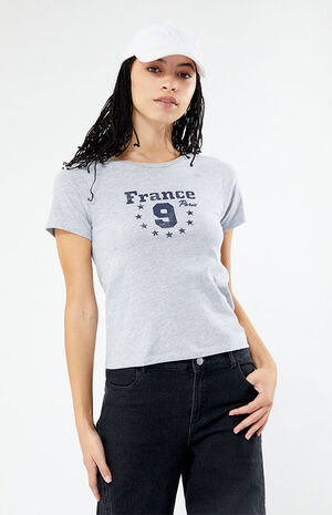 Paris France Star Skimmer T-Shirt image number 2