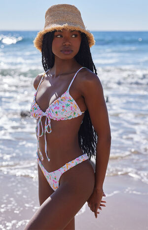 Bambi Ruched Bralette Bikini Top image number 2