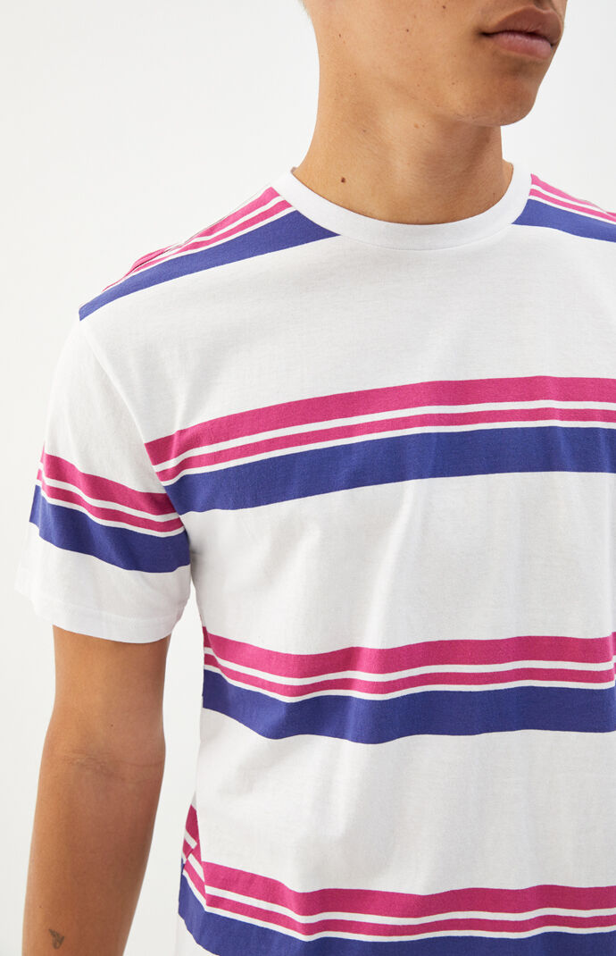 Deniro Stripe Knit T-Shirt