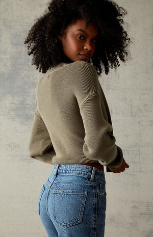 Medium Blue Mom Jeans image number 4