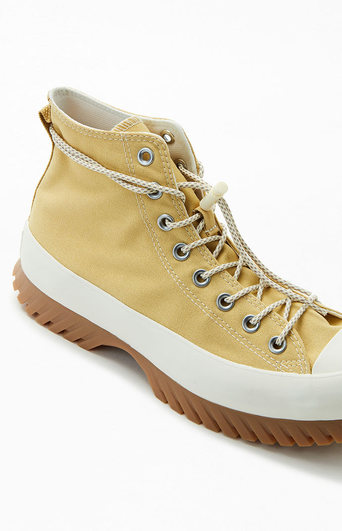Womens yellow sales chuck taylors