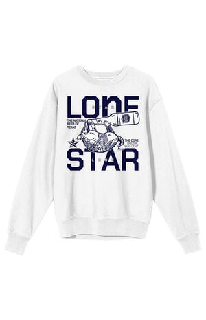 Lone Star Armadillo Drink Crew Neck Sweatshirt image number 1
