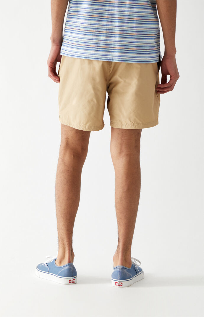 Tan Primary Volley Shorts