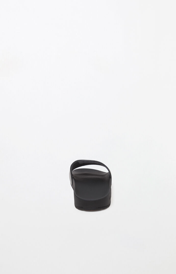 IPO Black Slide Sandals