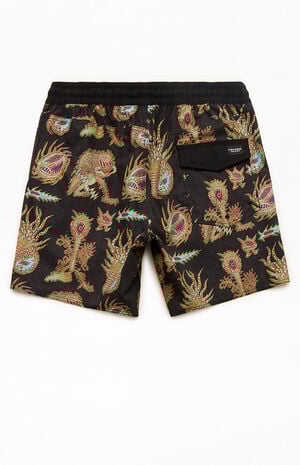 Eco Featured Artist Tetsunori 7" Swim Trunks image number 2