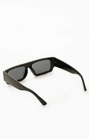 Black Square Sunglasses image number 2
