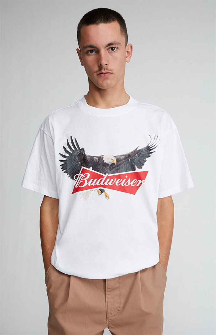 Pacsun budweiser shirt Clearance