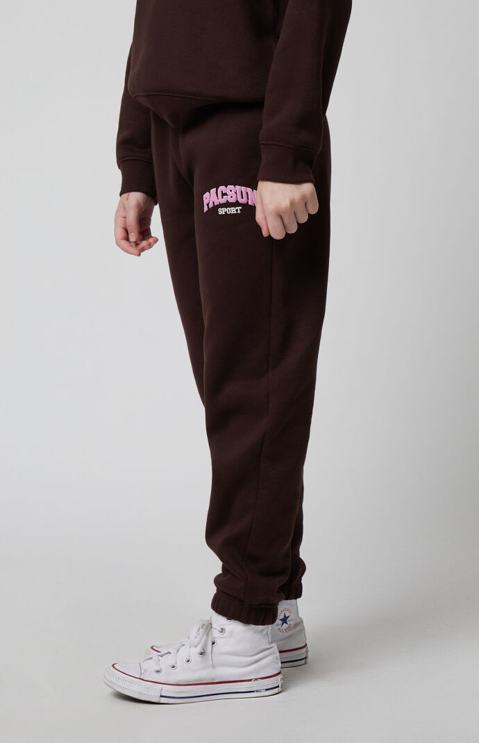 Pacsun Kids Brown Jogger Sweatpants | PacSun