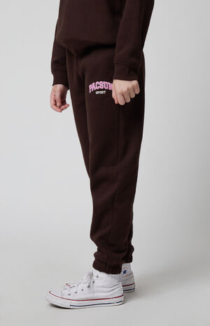 Brown Jogger Sweatpants image number 3