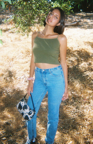 Green Skylar Tank Top image number 1