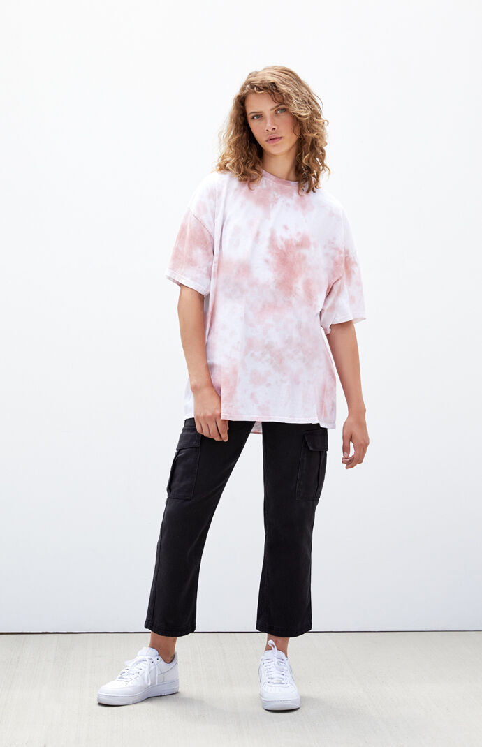 Tie-Dyed Light And Dark T-Shirt