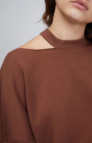 San Diego Distressed Crew Neck Sweatshirt image number 2