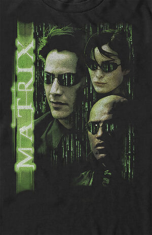 The Matrix Poster Three T-Shirt image number 2