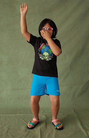 Pacific Sunwear Elastic Waist Boardshorts image number 1