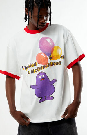 Party Grimace Ringer T-Shirt image number 2