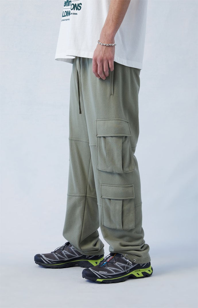 Mens baggy discount cargo sweatpants