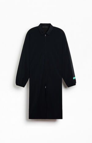 Jet Black Long Coat image number 1