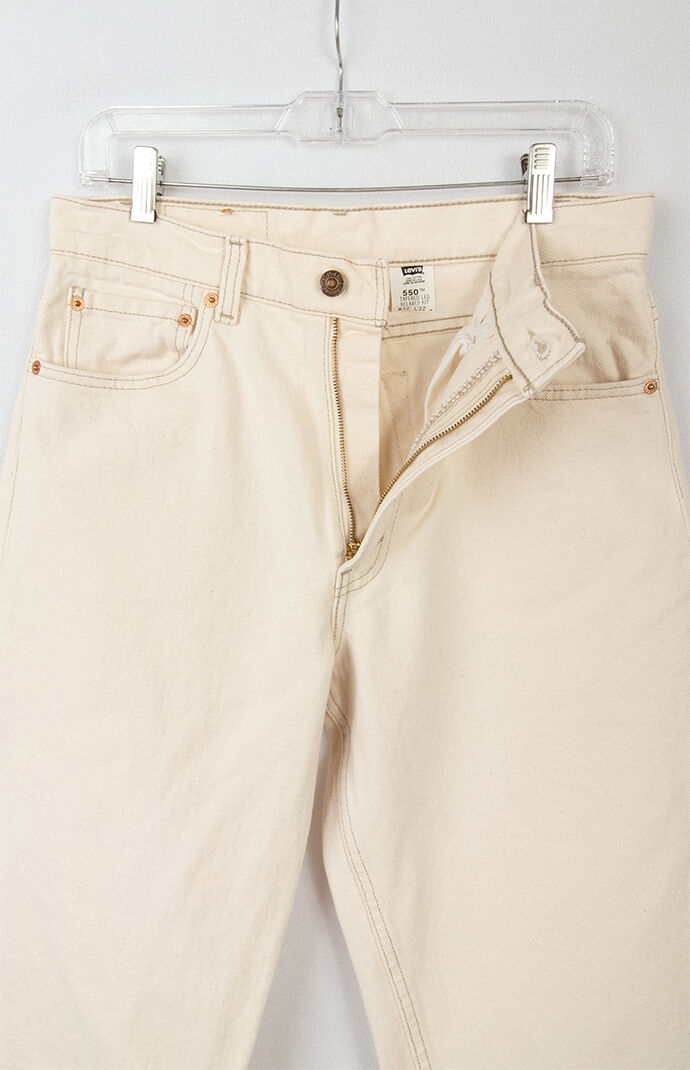 Upcycled Levi's 550 Tapered Leg Jeans
