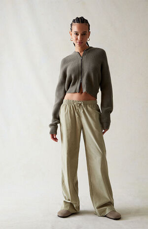 Micro Corduroy Wide Leg Pants image number 2
