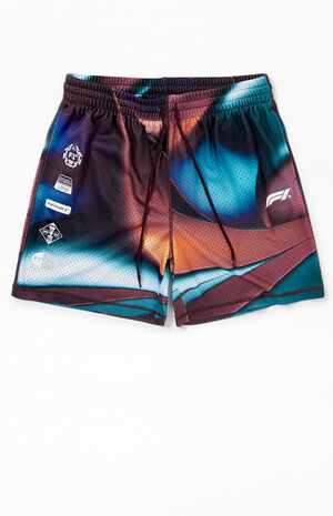 x PacSun Apex 3D Mesh Shorts image number 1