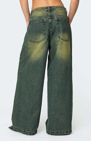 Shawn Washed Low Rise Jeans image number 5