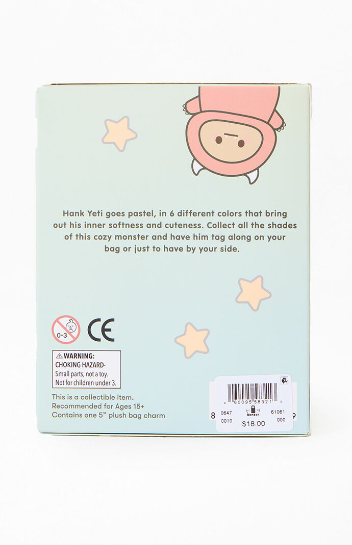 Smoko Hank Yeti Goes Pastel Bag Charm Blind Box