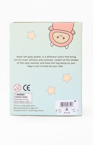 Smoko Hank Yeti Goes Pastel Bag Charm Blind Box image number 3