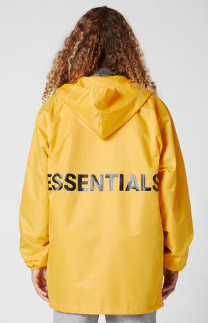 Essentials Hooded Coach Jacket image number 1