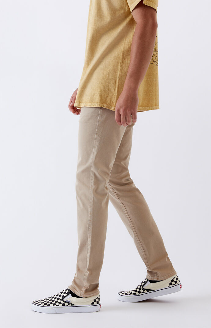Pacsun khaki skinny jeans sales