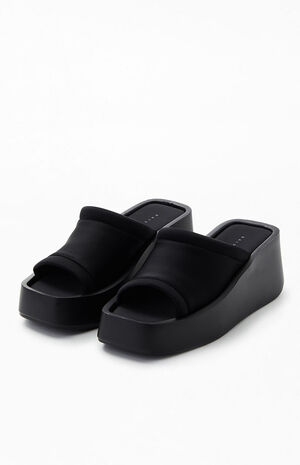 Women's Square Toe Platform Mules image number 2