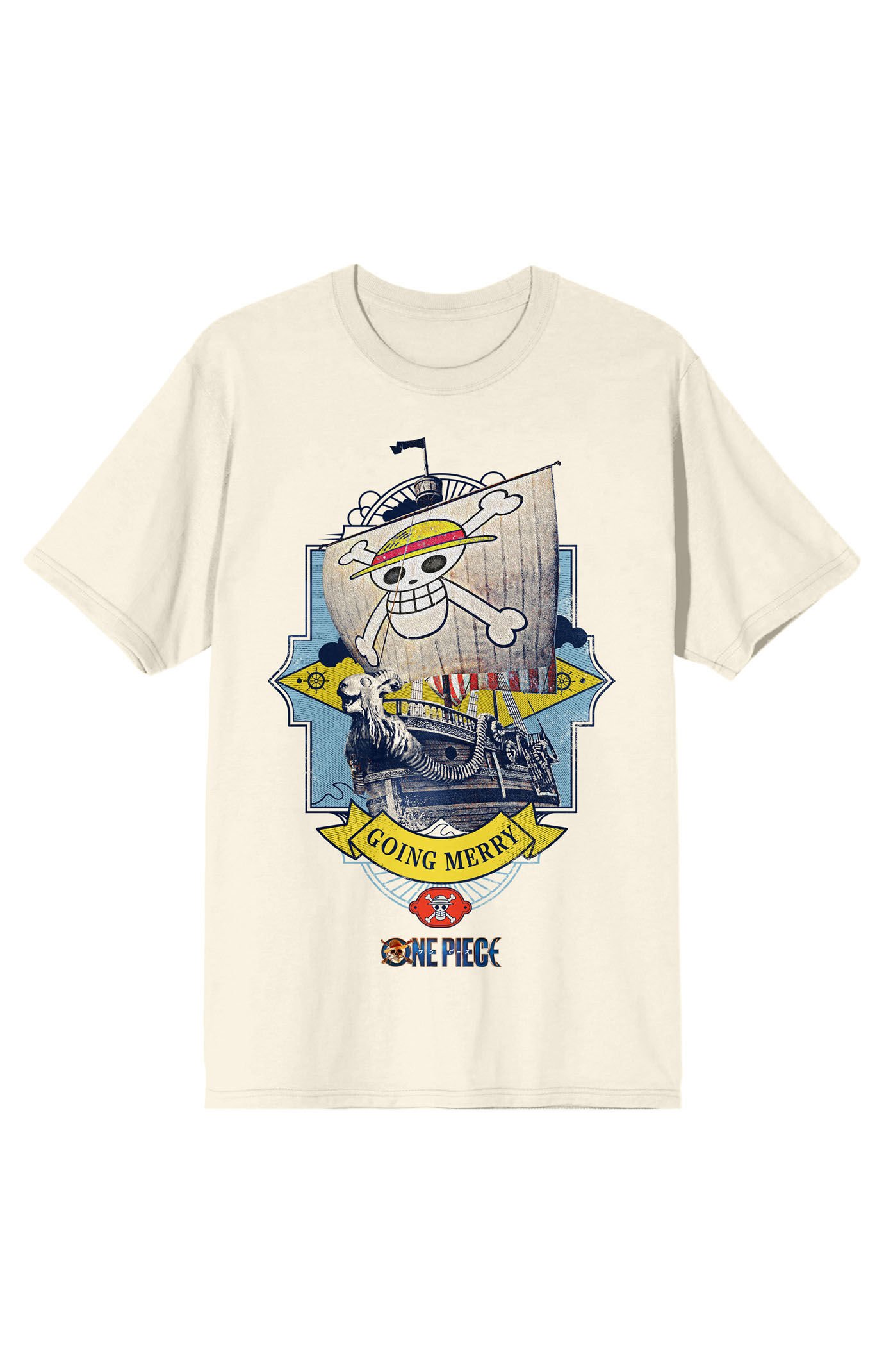 PacSun One Piece Live Action Going Merry Pirate Ship T-Shirt