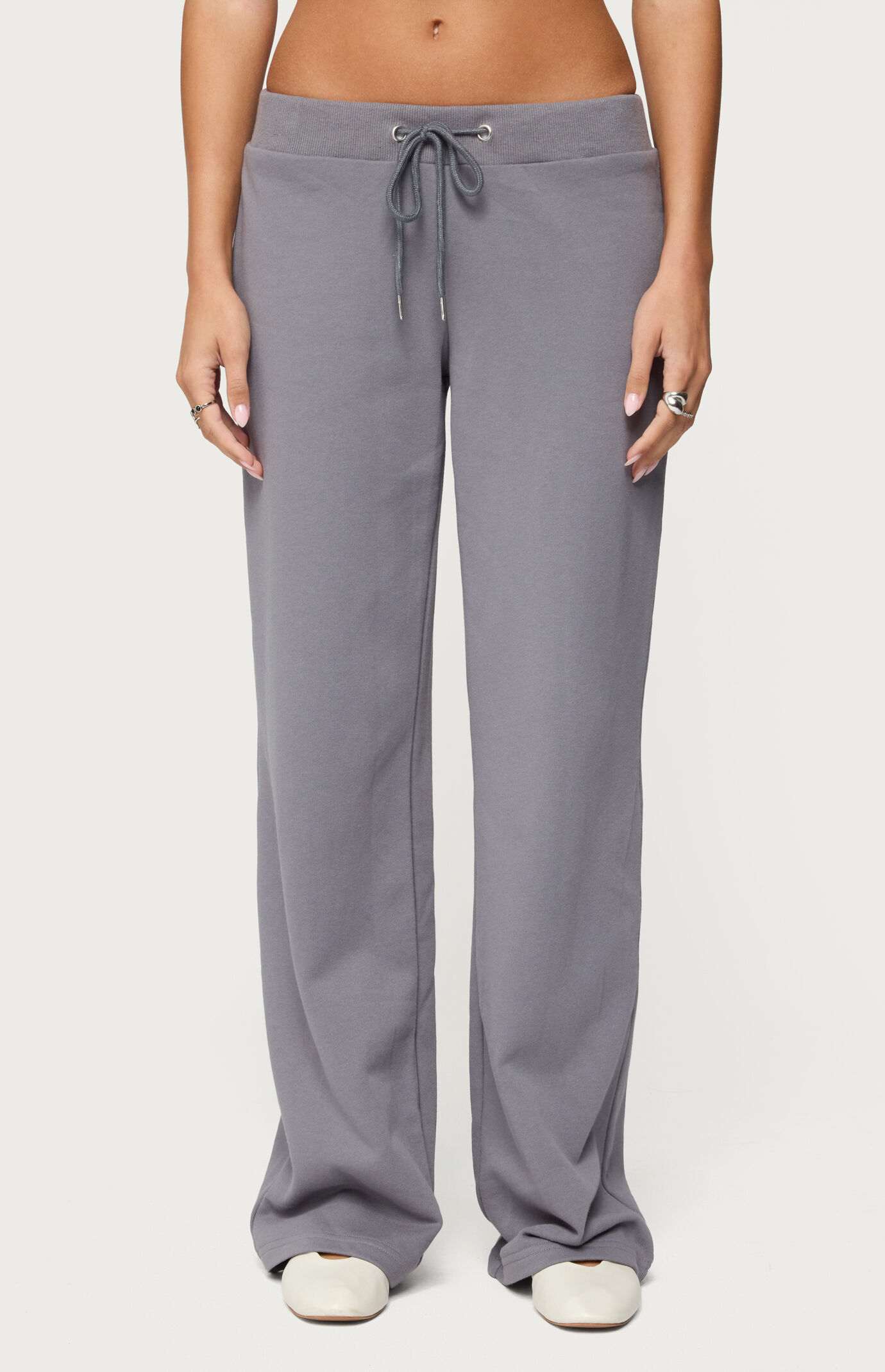 Edikted Quinn Straight Leg Sweatpants