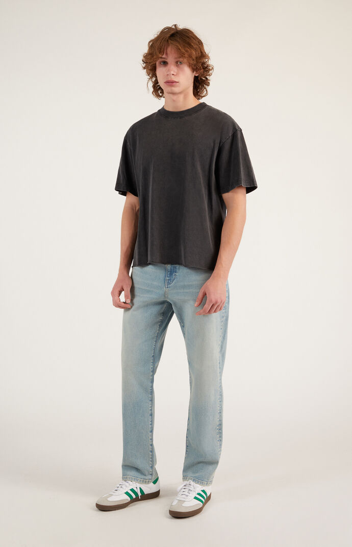Pacsun Cade Stretch Straight Jeans Light Indigo | PacSun