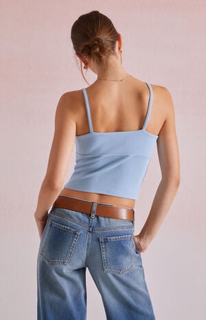 Candy Tie Front Tank Top image number 3