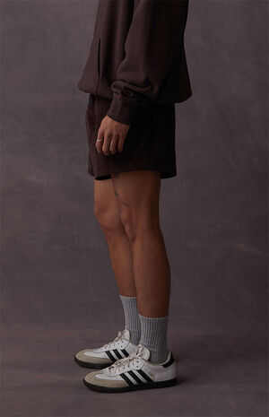 Plum Corduroy Dock Shorts image number 4