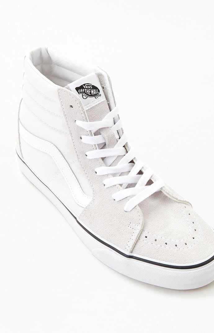 Off white vans high tops discount