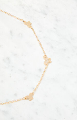 Butterfly Choker Necklace image number 4