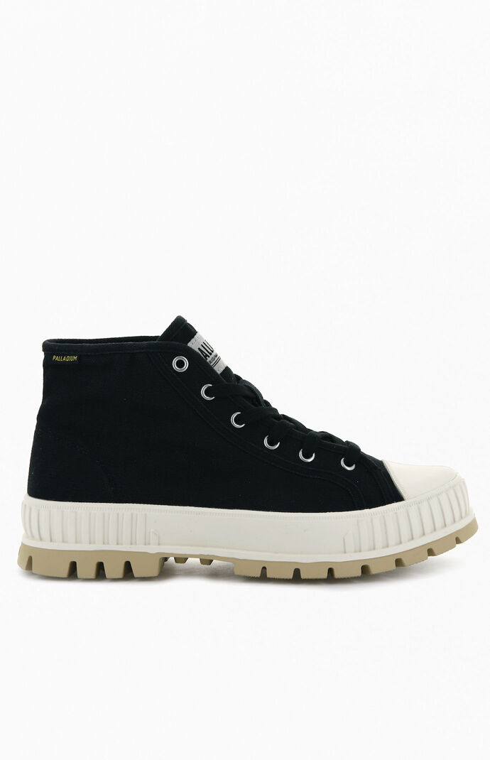 Black Pallashock Mid OG Shoes