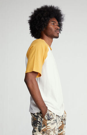 Boxy Raglan Henley T-Shirt image number 2