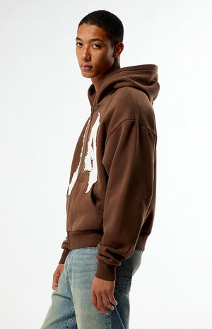 LA Applique Full Zip Hoodie image number 3