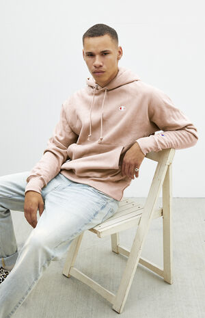 Mini C Reverse Weave Pullover Hoodie image number 1