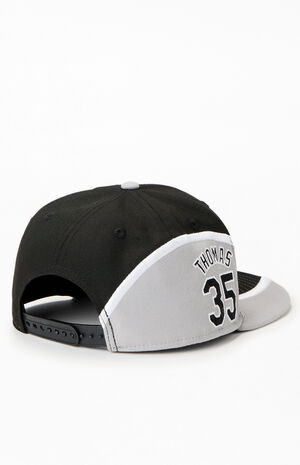 Chicago White Sox Thomas 35 Side Stripe 9FIFTY Snapback Hat image number 2