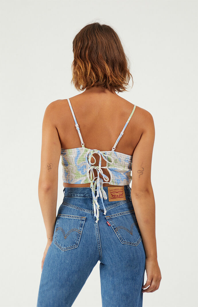 Dainty Smocked Back Tank Top