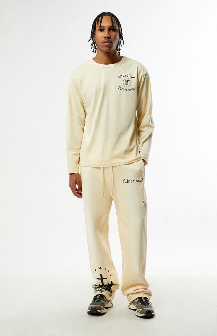 FUTURE SAINT Born Of Light Straight Leg Sweatpants
