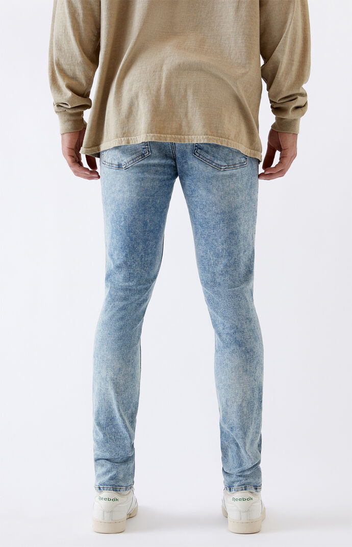 Ripped Light Skinny Jeans