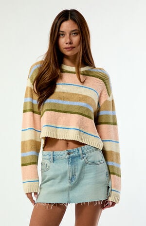 Bright Sol Cropped Sweater image number 1