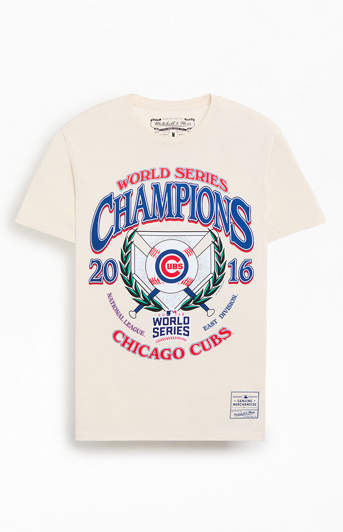 Mitchell & Ness Chicago Cubs 2016 World Series Champions T-Shirt