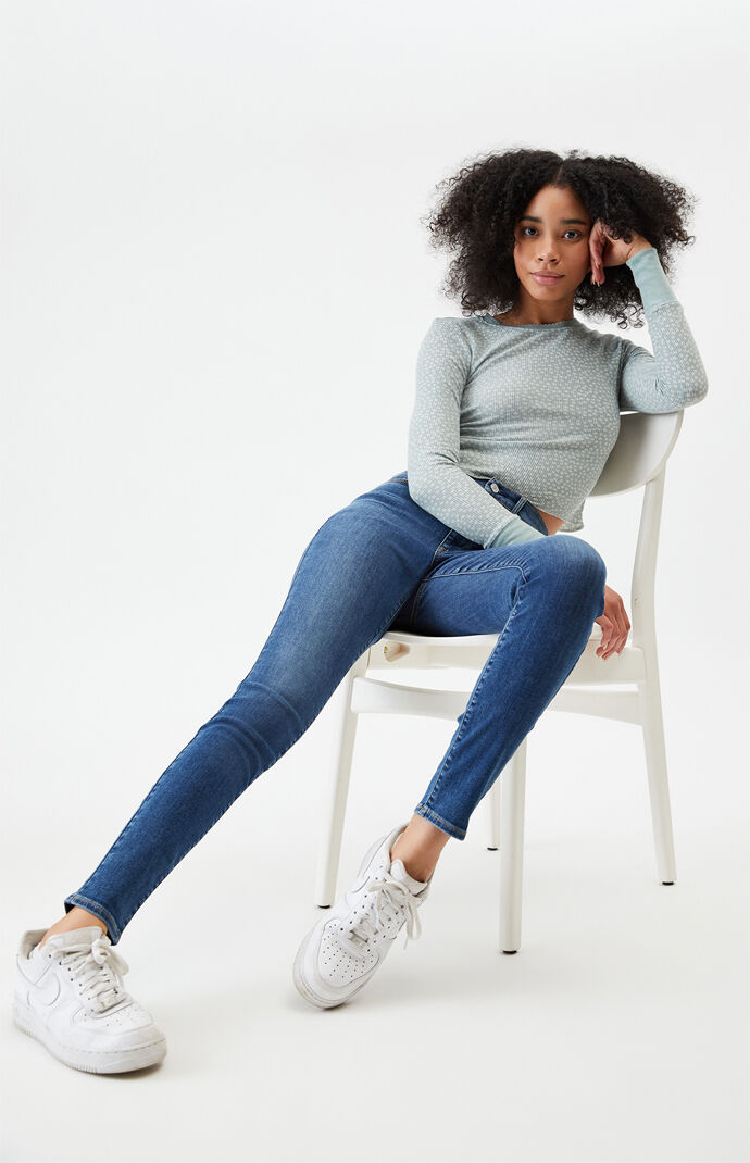 Pacsun super high rise jegging clearance