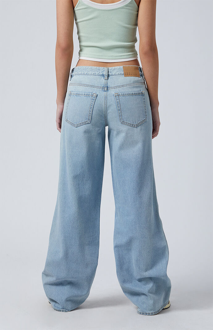 Pacsun Casey Low Rise Baggy Jeans Indigo | PacSun
